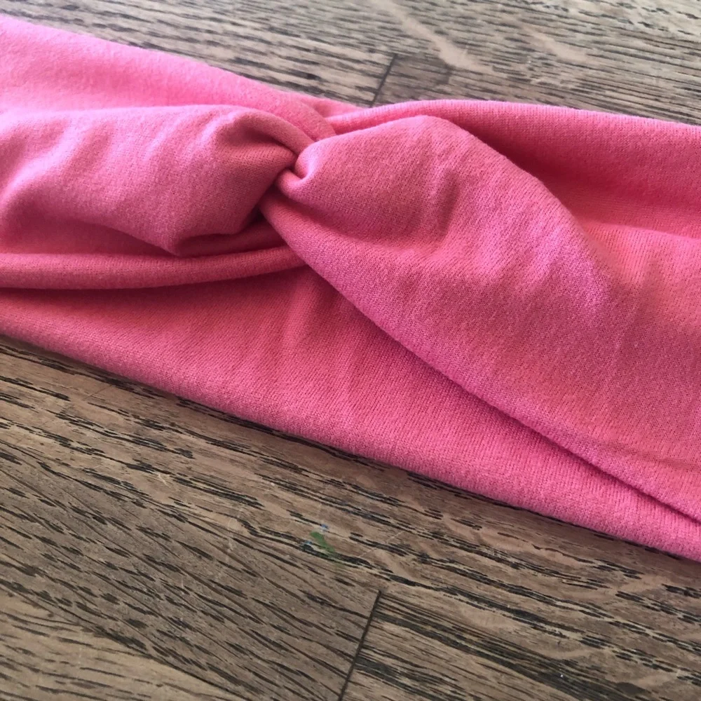 Pink Bubblegum Twist Headband - NEW Handmade